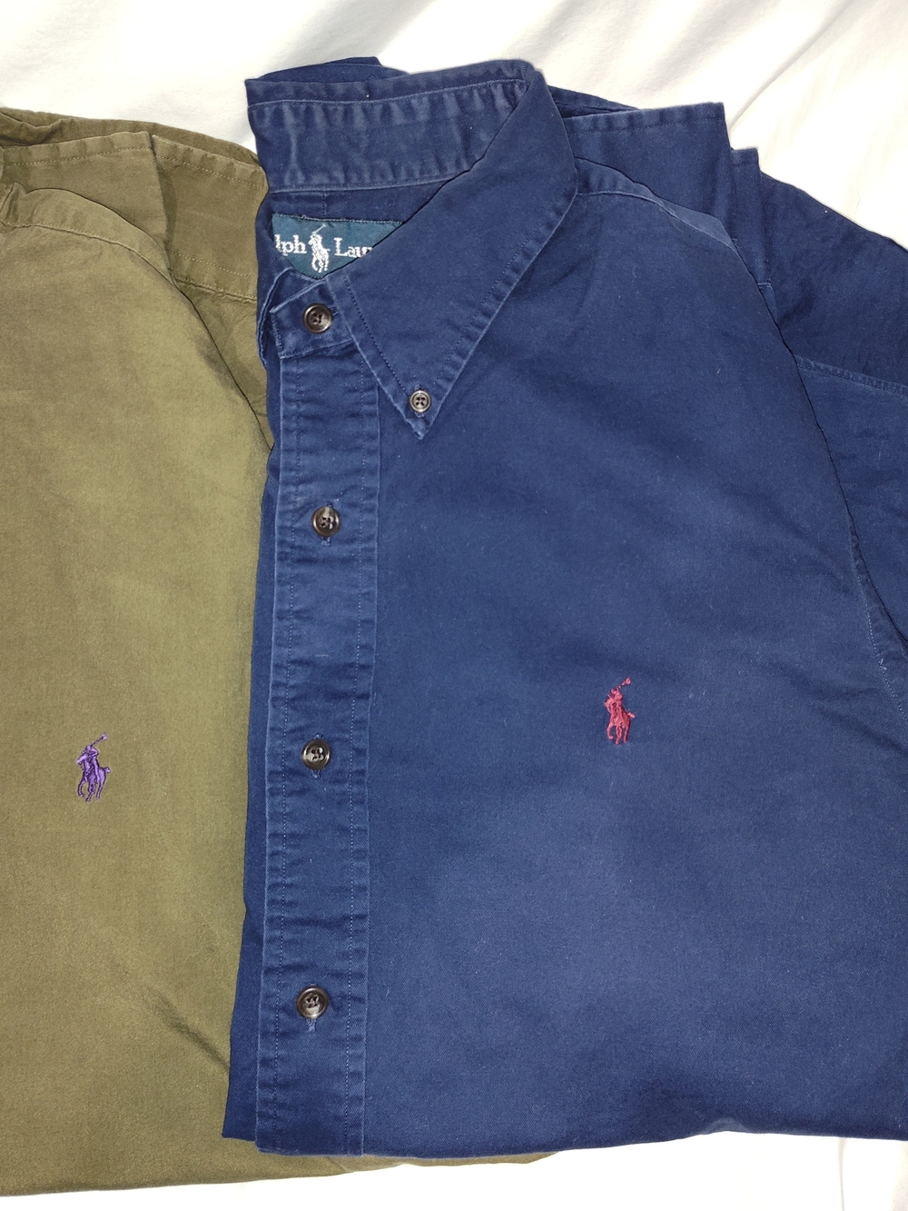 Ralph Lauren Men's Lot Of Button-Down Shirts
